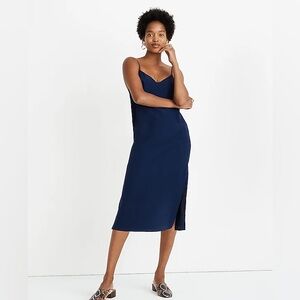 Madewell Eva Silk Slip Dress
